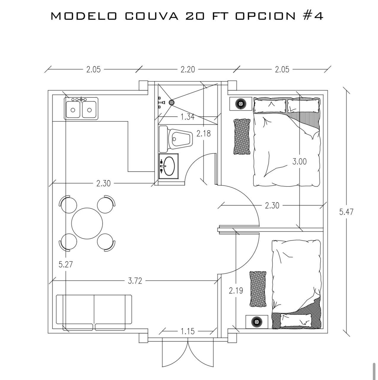 COUVA 37 m² — foto