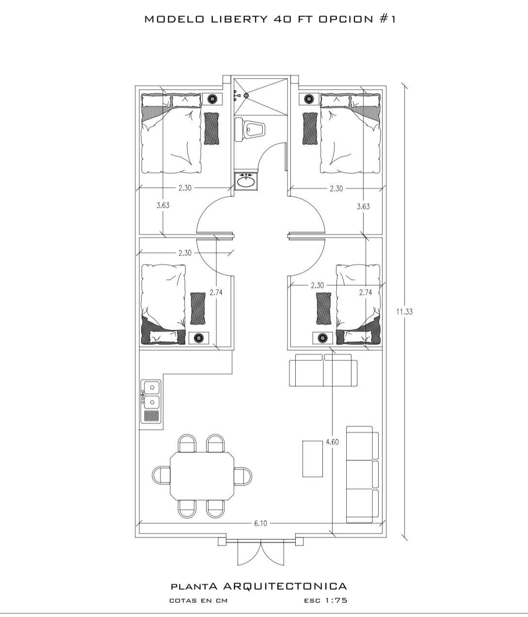 LIBERTY 72 m² — foto